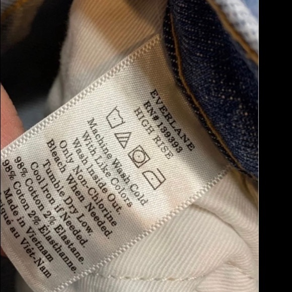 Everlane High Rise Skinny Jean Ankle Jean - Picture 7 of 8